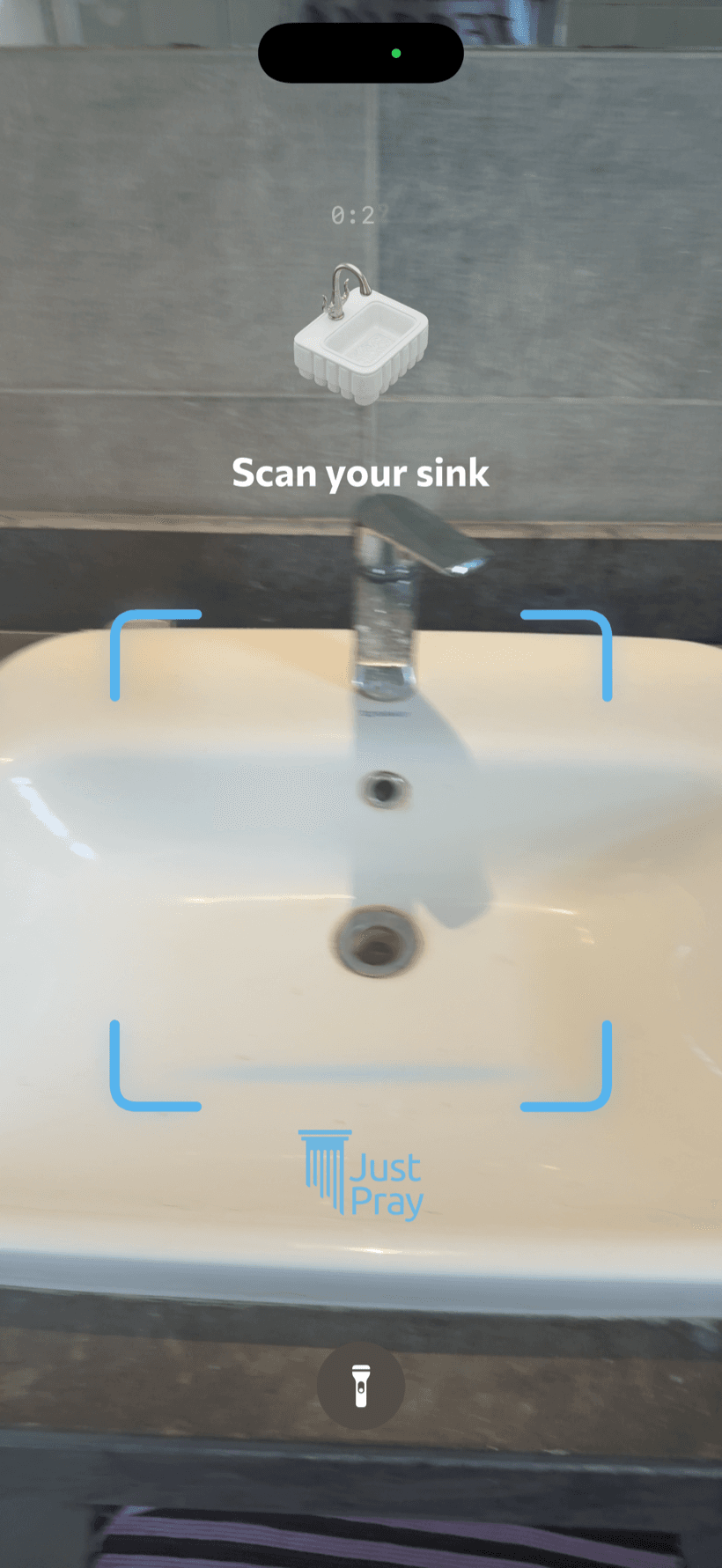 Or scan your sink